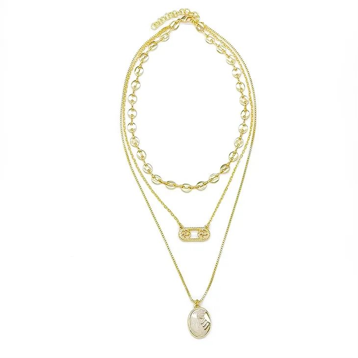 Zlatna ogrlica sa znakovima zodijaka