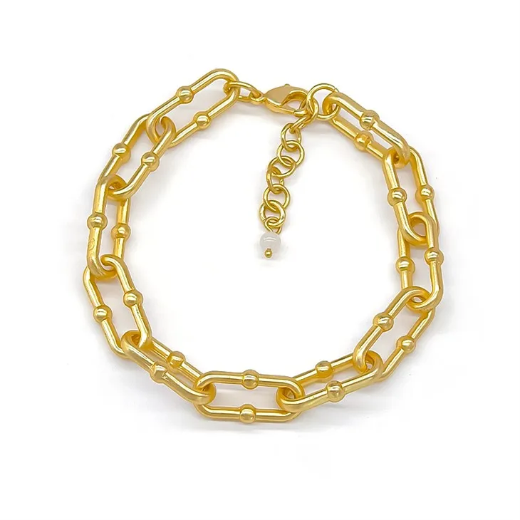 Zlatna narukvica sa spajalicom